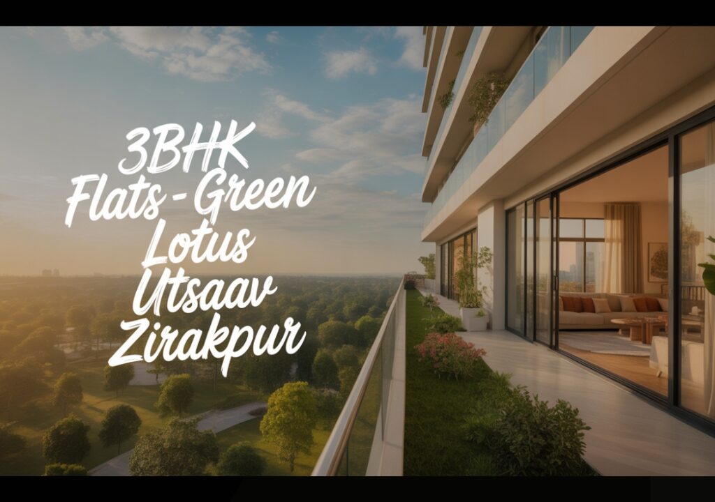 3BHK Flats for Sale in Green Lotus Utsav Zirakpur