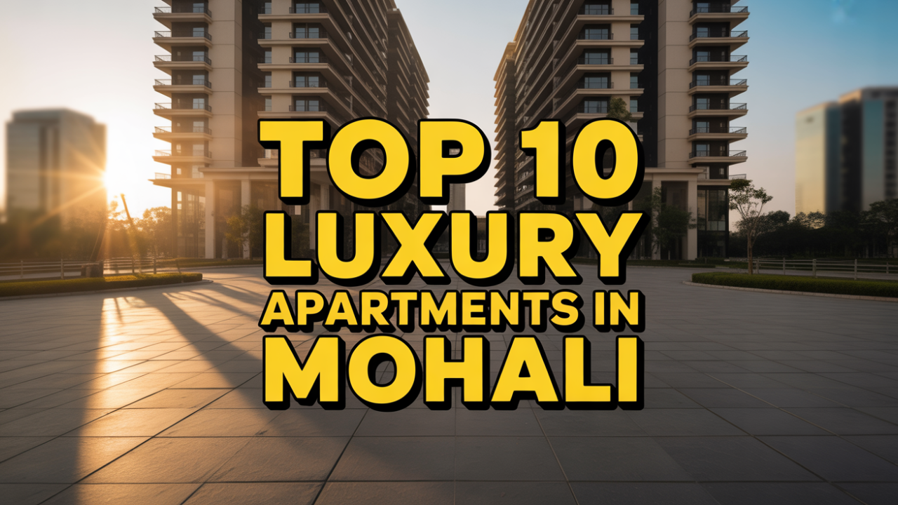 View of Top 10 Luxury Apartments in Mohali 9878759508 | Royals Property Consultant
