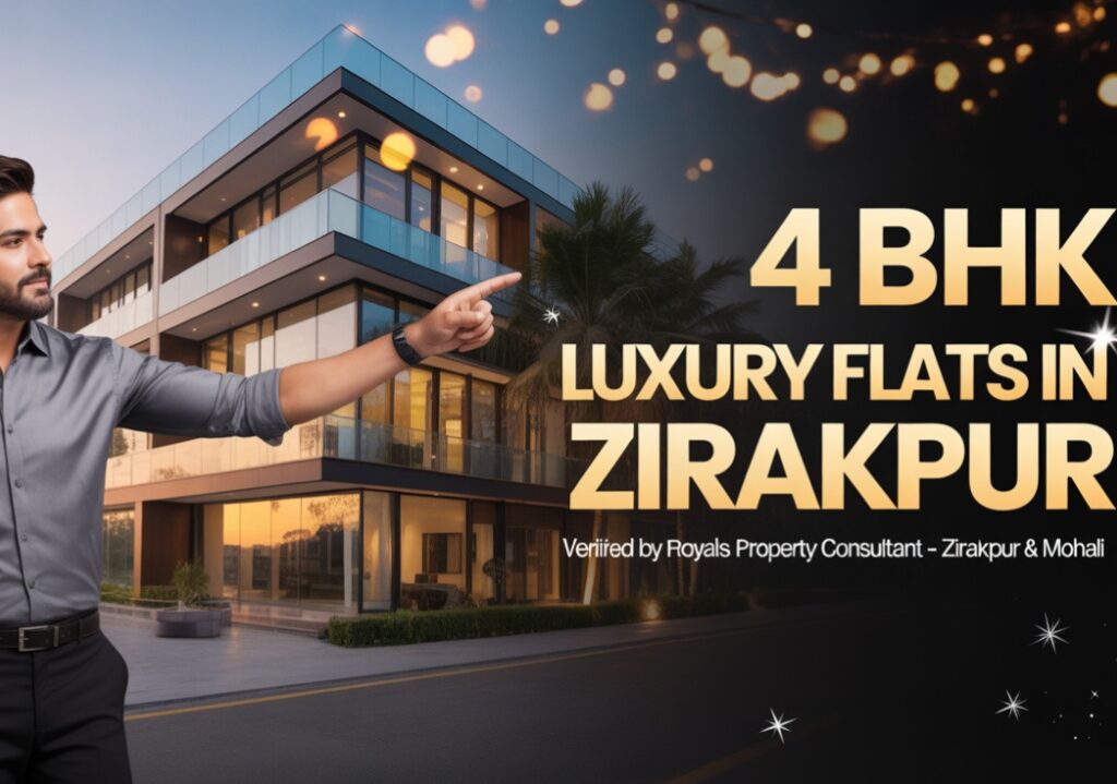 4 BHK Luxury Flats in Zirakpur