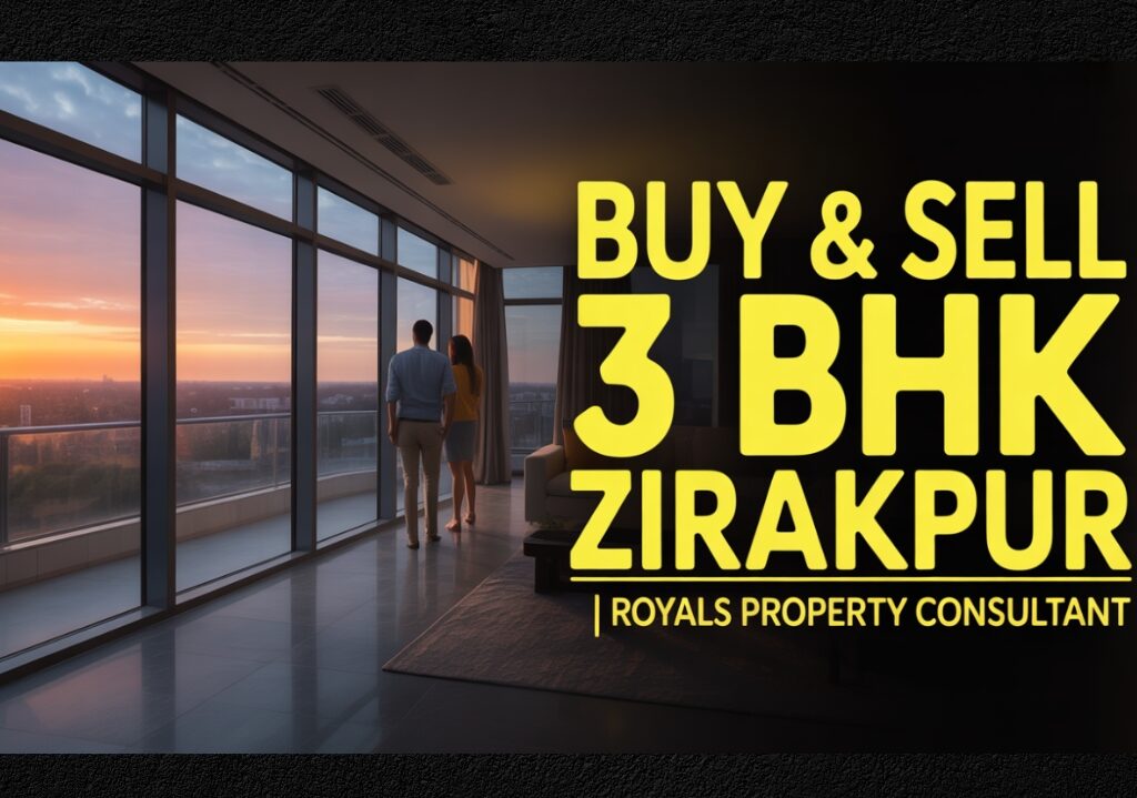 Buy and Sell 3 BHK Flats in Zirakpur