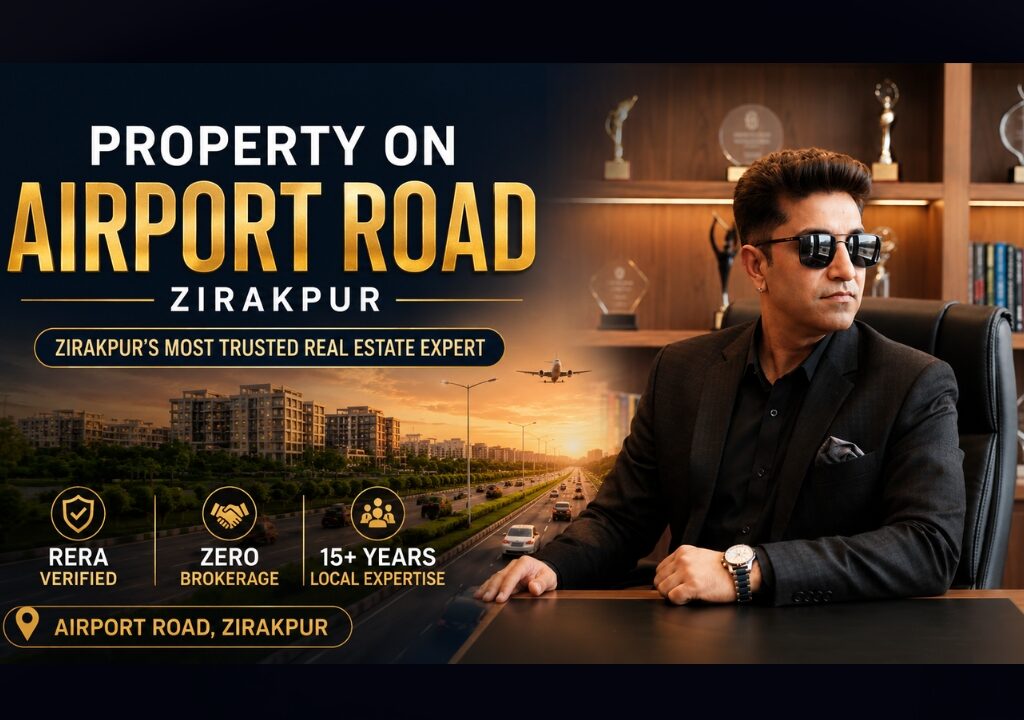 Property on Airport Road Zirakpur