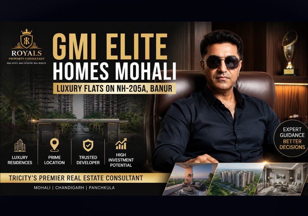 3 BHK Flats GMI Elite Homes Mohali