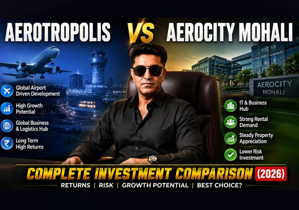Aerotropolis vs Aerocity Mohali