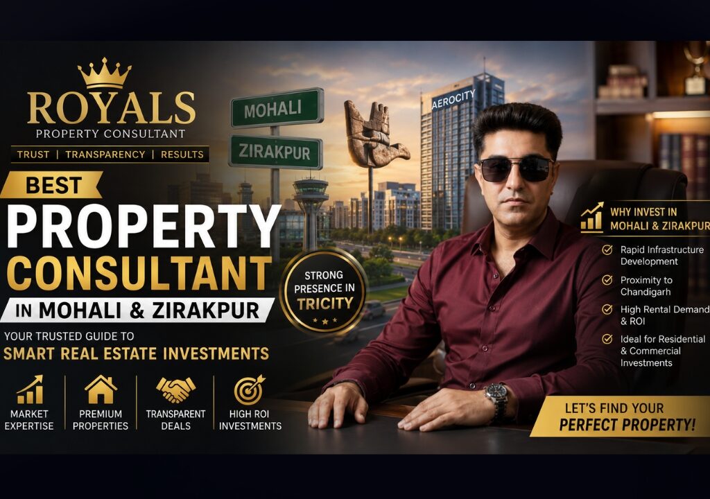 Best Property Consultant in Mohali & Zirakpur