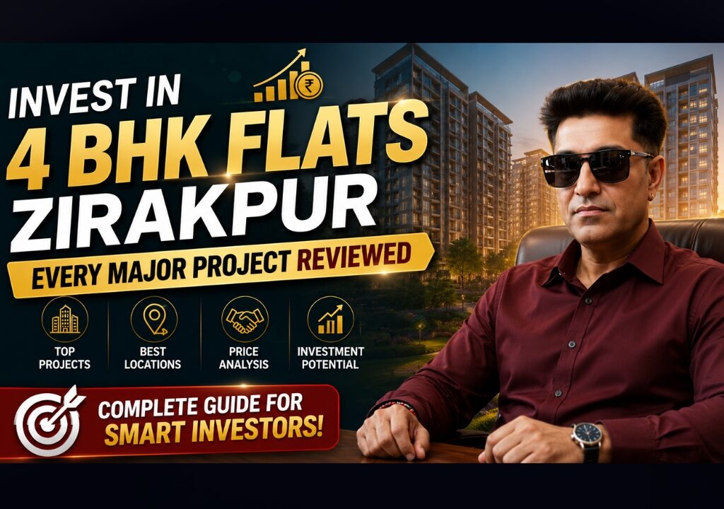Invest in 4 BHK Flats Zirakpur