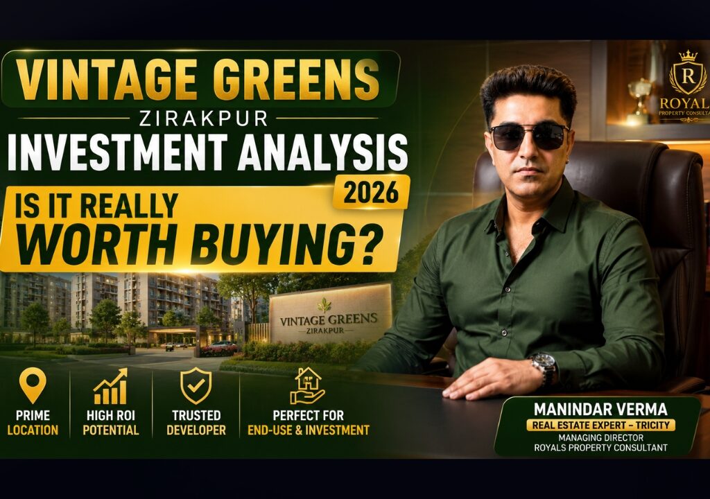 Vintage Greens Zirakpur Investment Analysis