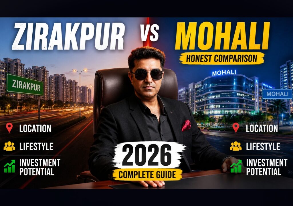 Zirakpur vs Mohali