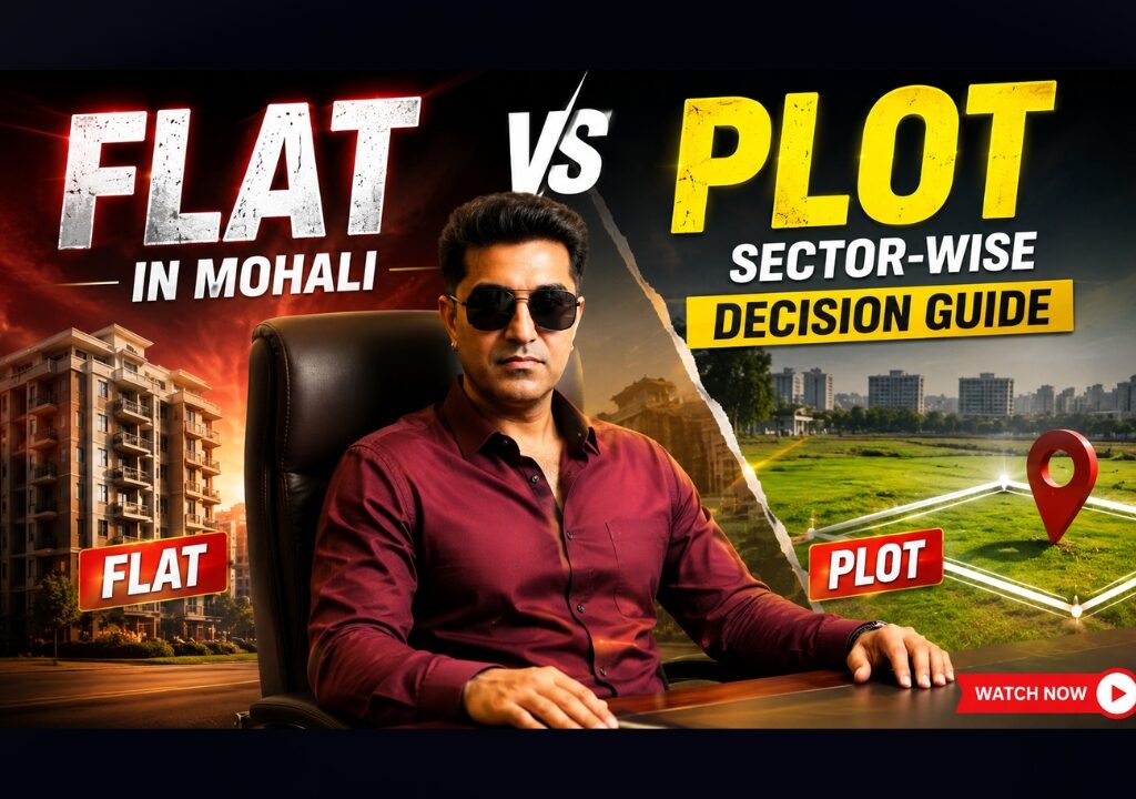 Flat vs Plot in Mohali