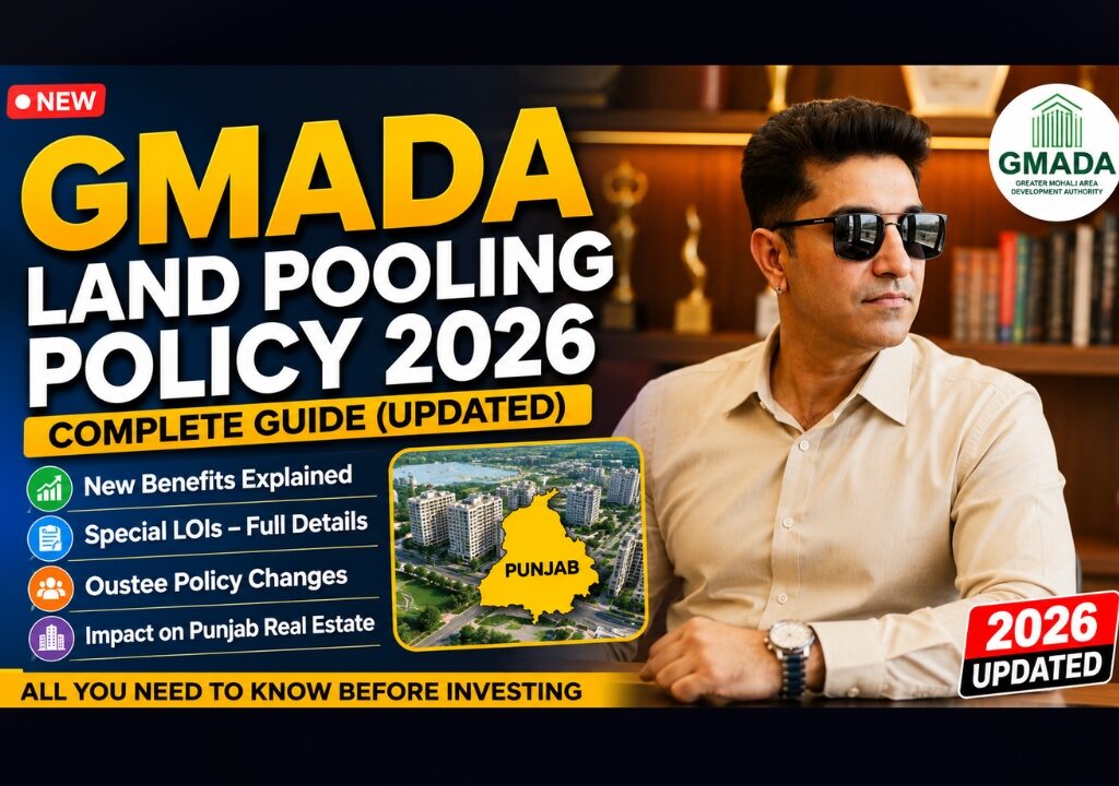 GMADA New Land Pooling Policy 2026