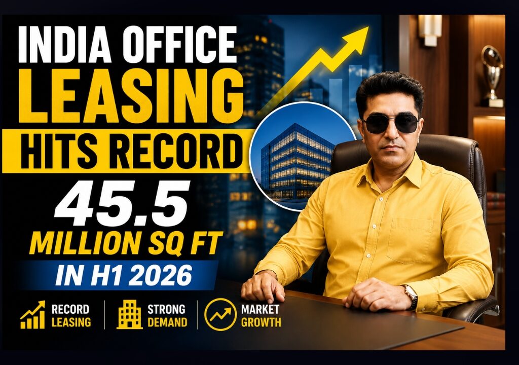 India Office Leasing Hits Record