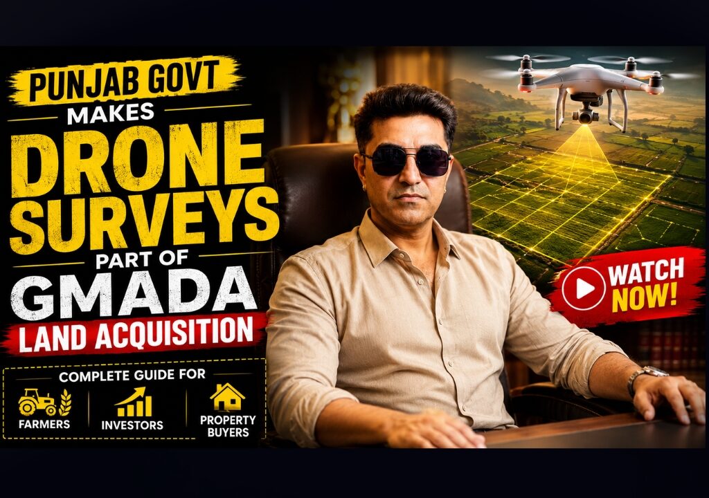 Punjab Drone Survey GMADA
