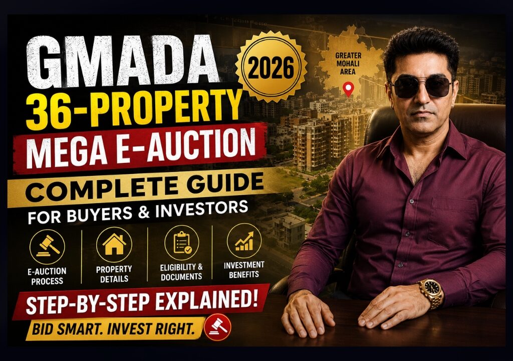 GMADA 36-Property Mega E-Auction