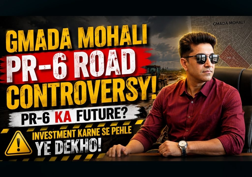 GMADA Mohali PR-6 Road Controversy