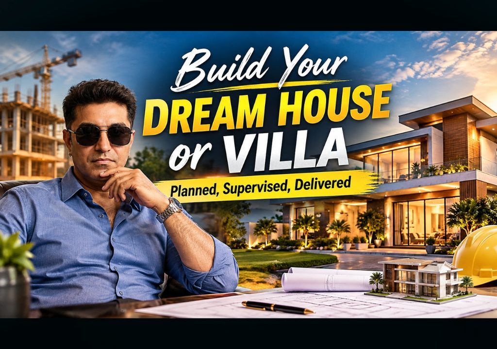 Build Your Dream House or Villa