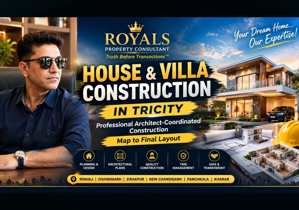 House & Villa Construction in Tricity