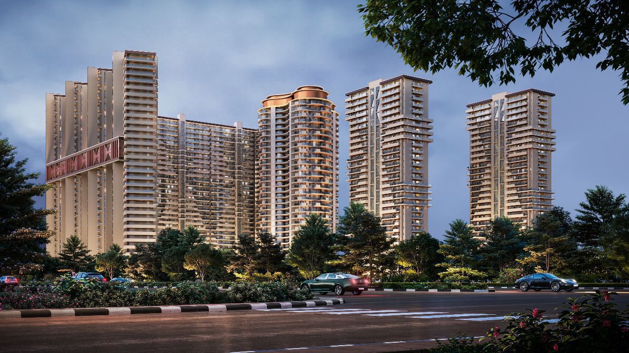 KS One 08 Zirakpur skyline view