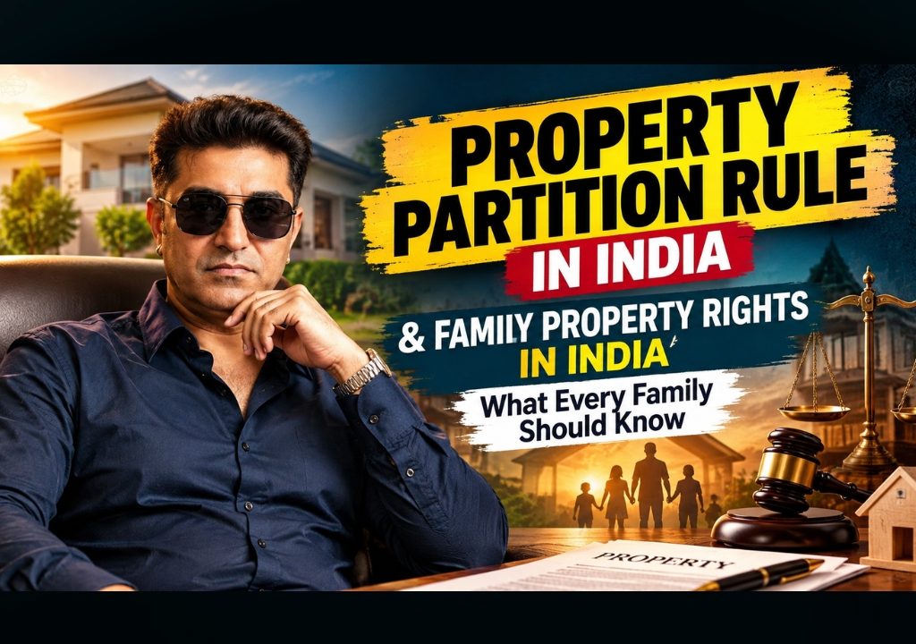 Property Partition Rule In India